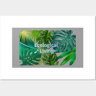 Eco-local living,palm tree,summer,summertime,summer season Posters and Art